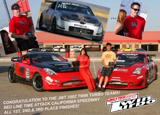 Congratulations to all of our 350Z teams at the California Speedway Redline