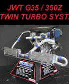JWT G35 / 350Z TWIN TURBO SYSTEM  - SEE "NEWS & UPDATES" FOR RELEASE DATE